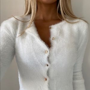 Forever21 Fuzzy Cardigan